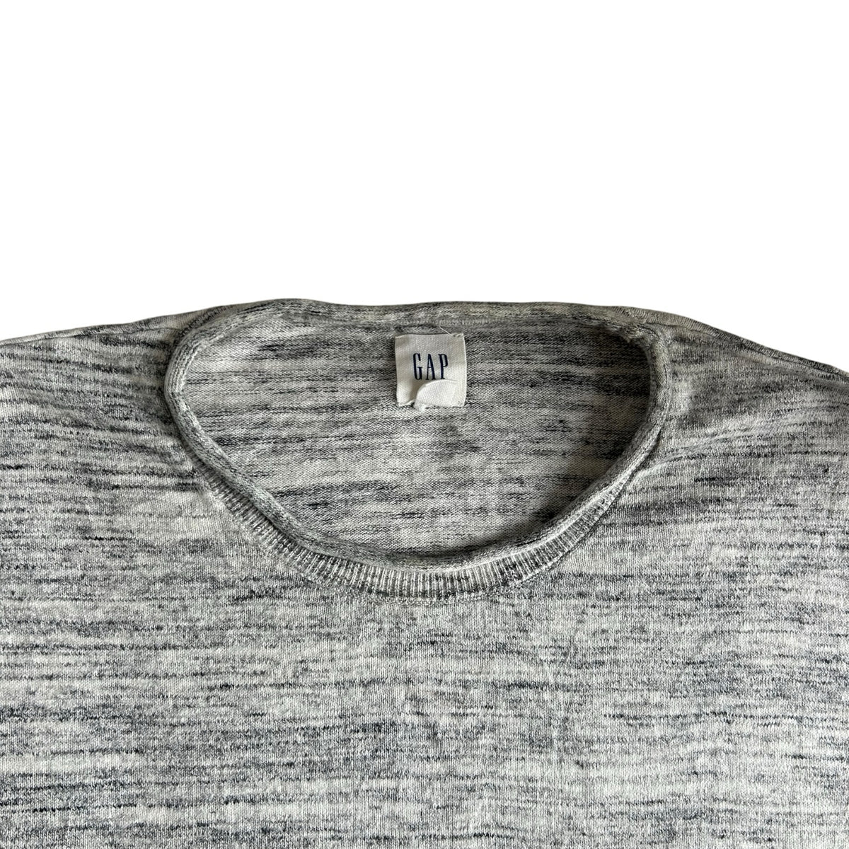 Large Gap Speckled Grey Sweatshirt