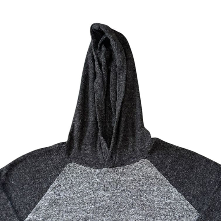 Medium Gap Two Toned Grey Hoodie