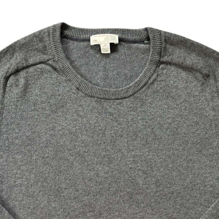 Small Gap Grey Thin Knitted Jumper