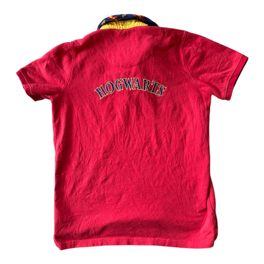 Aged 13-14 Mini Boden Red Harry Potter Hogwarts Polo Shirt