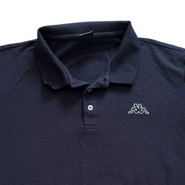 Large Kappa Navy Polo Shirt
