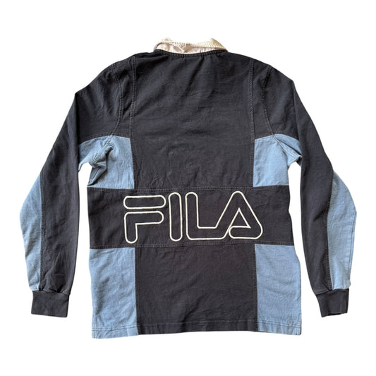 Medium Fila Navy Blue Rugby Shirt