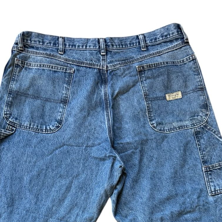 38/30 Wrangler Carpenter Blue Denim Jeans