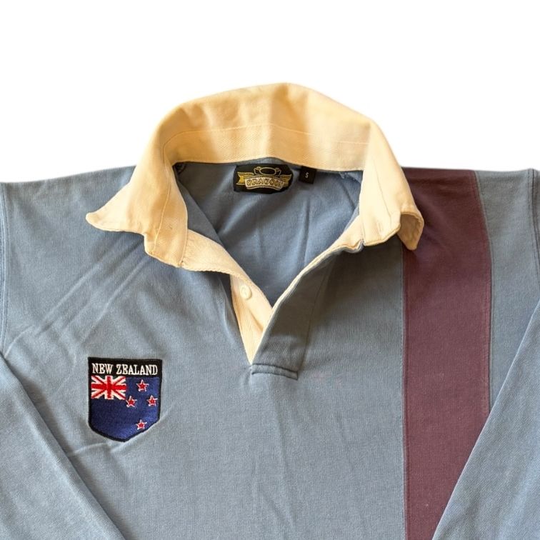 Small Dragoon Blue New Zealand Rugby Shirt