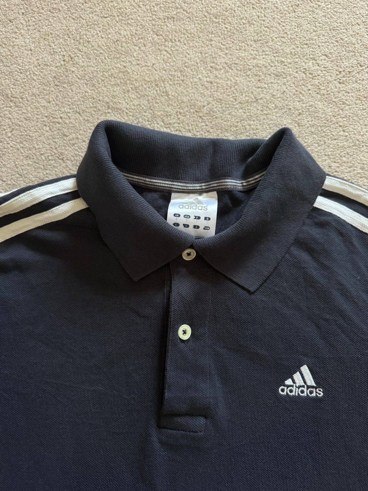 Small Adidas Navy Polo Shirt