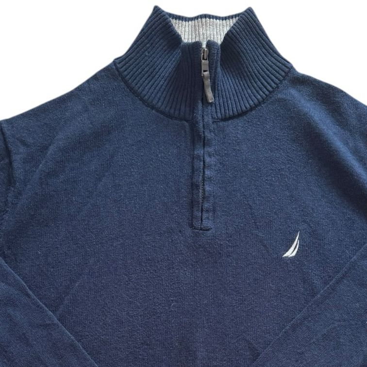Large Nautica Navy 1/4 Zip