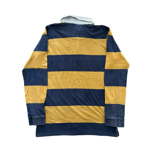 Aged 12-13 Rebel Yellow and Navy Rugby Shirt