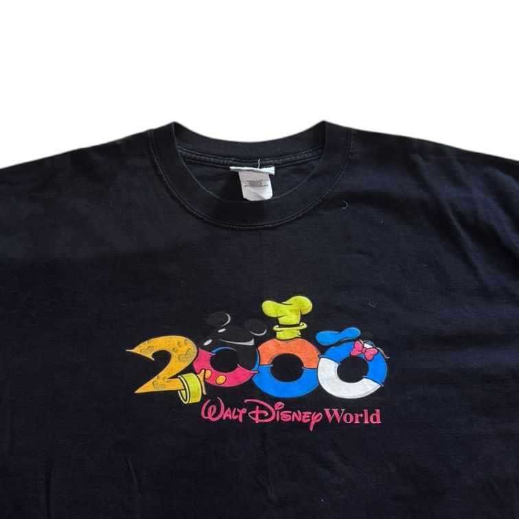 Large Walt Disney World 2000 Black T-Shirt