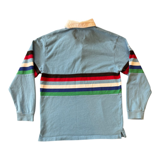 Medium Cotton Traders Blue 6 Nations Rugby Shirt