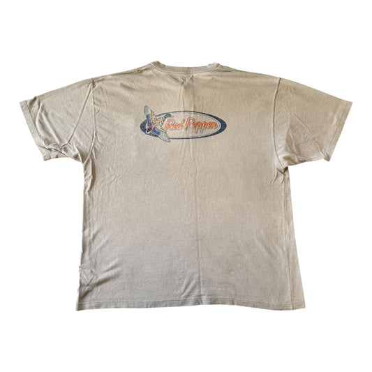 Extra large Carhartt Beige Henley Red Pepper Graphic T-Shirt