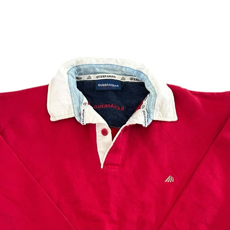 Small Quebramar Red Rugby Shirt