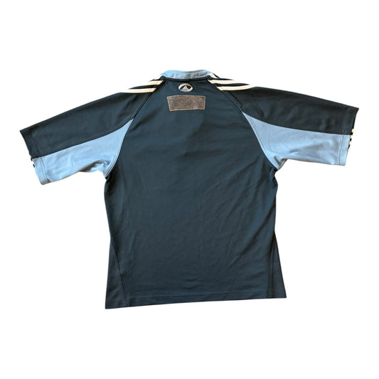 Medium Adidas 2003 New Zealand All Blacks Navy Rugby Shirt