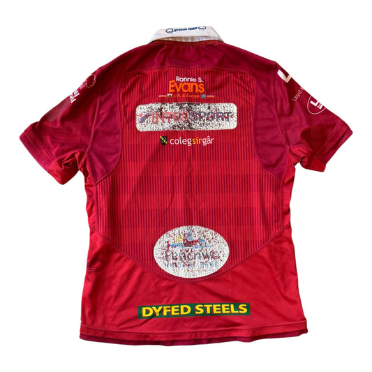 Extra large 2018 Macron Red Scarletts Rugby Shirt