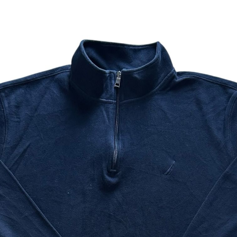 XXL Nautica Navy 1/4 Zip Sweatshirt