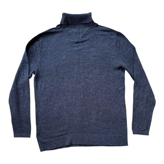 Small Tommy Hilfiger Navy Turtle Neck Jumper