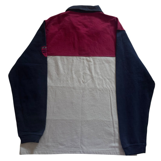 Extra large Marjocro Navy, Red and White Rugby Shirt