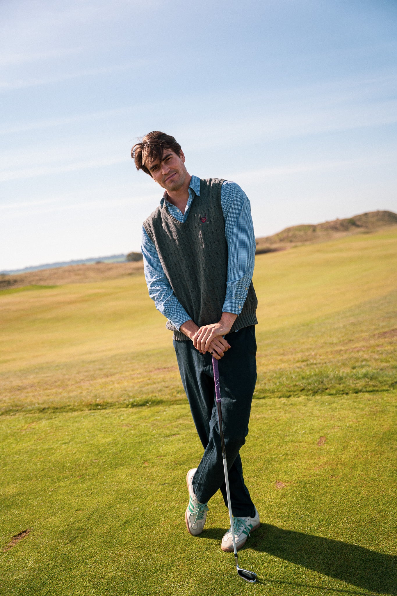 XL Ralph Lauren Polo Golf Grey Sweater Vest