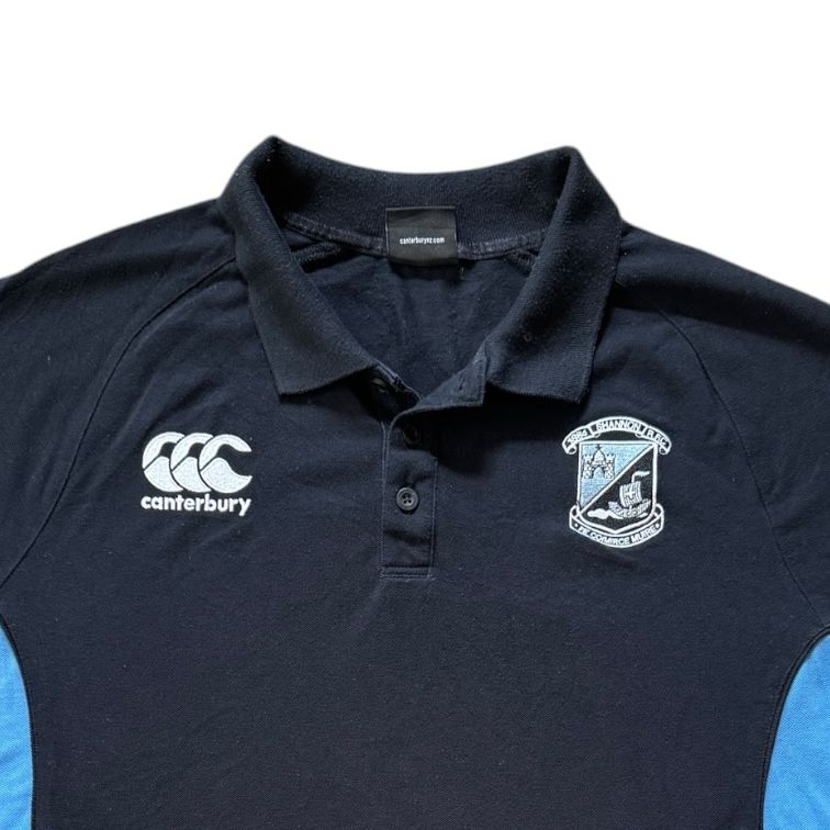 Large Canterbury Black Shannon RFC Polo Shirt