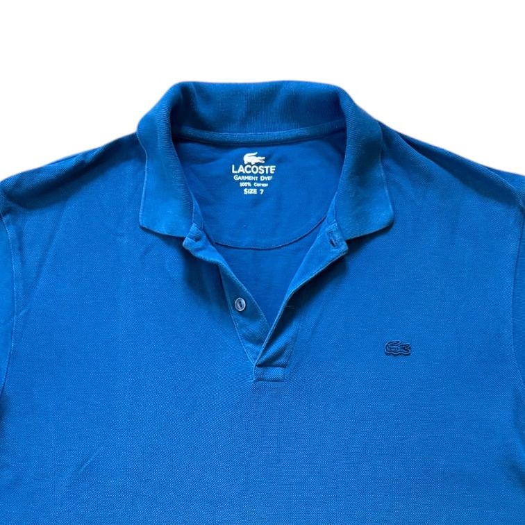 XXL Lacoste Blue Crocodile Polo Shirt