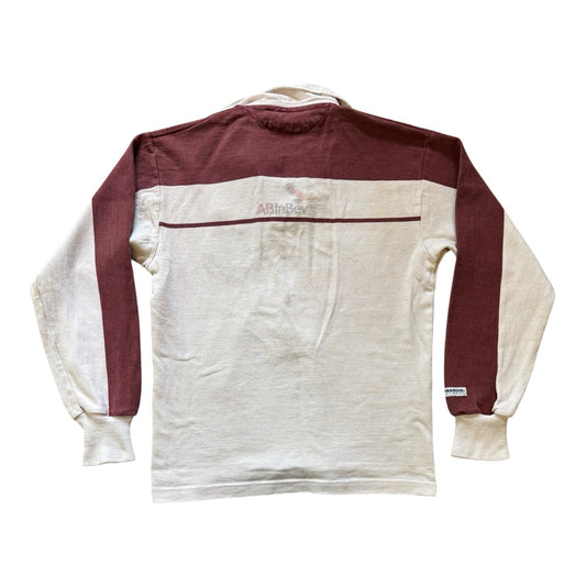 Small Barbarian White Harvard Business School Rugby Shirt