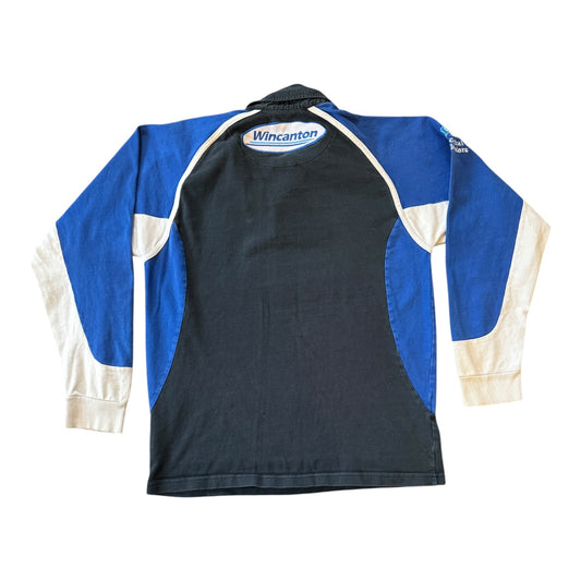 Medium 2006/07 Puma Black Bath Rugby Shirt