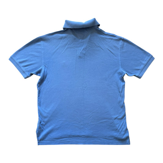 Large Tommy Hilfiger Blue Stretchy Polo Shirt