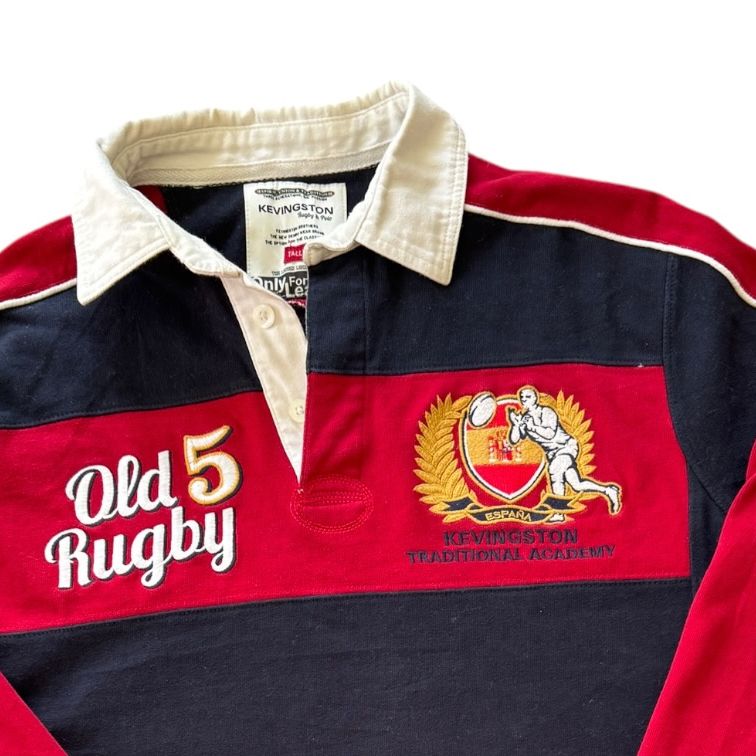 Small Kevingston Navy Spain Rugby Shirt