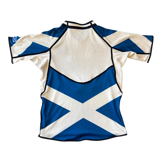 Large 2012/13 Canterbury White Scotland Rugby Shirt