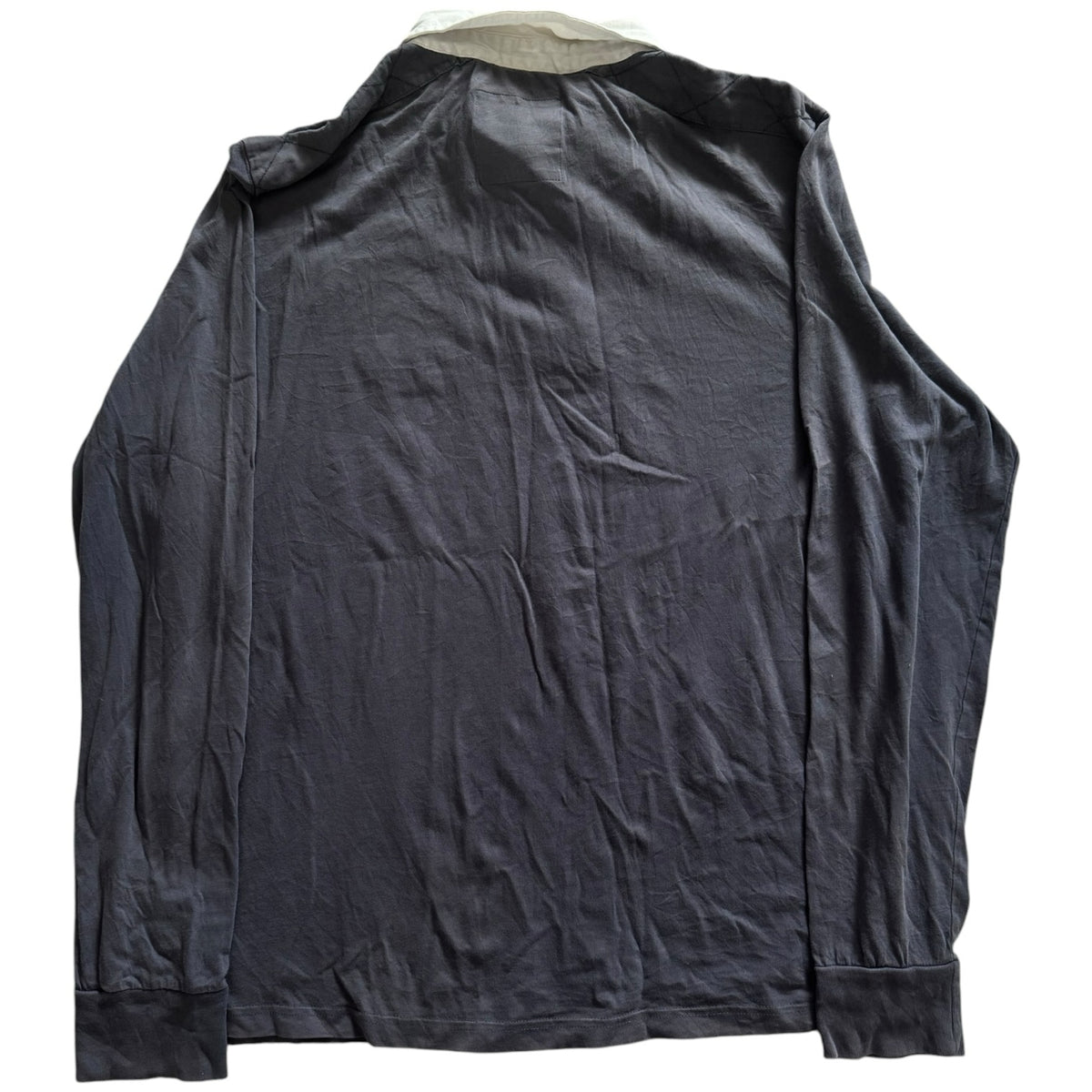 Medium Tiffosi Washed Navy NYC Harbour Rugby Shirt