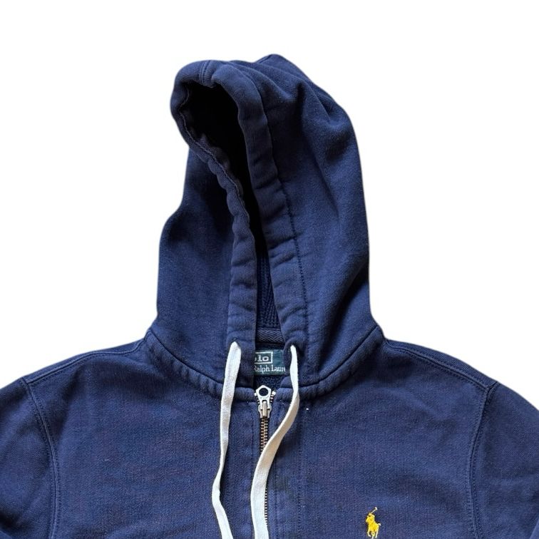 Medium Ralph Lauren Navy Full Zip Hoodie