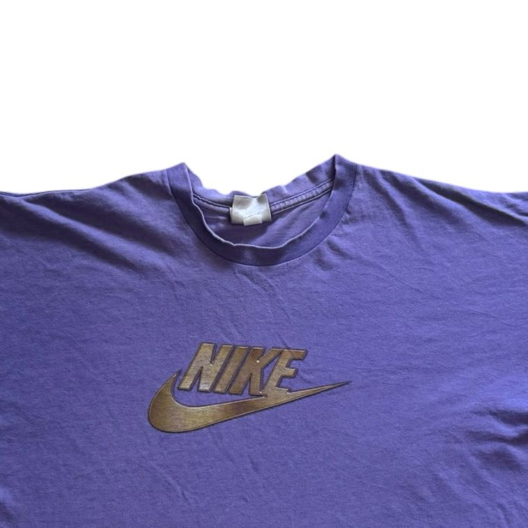 XXL Nike Purple and Gold T-Shirt