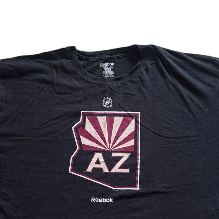 2XL Reebok Black Arizona Coyotes T-Shirt