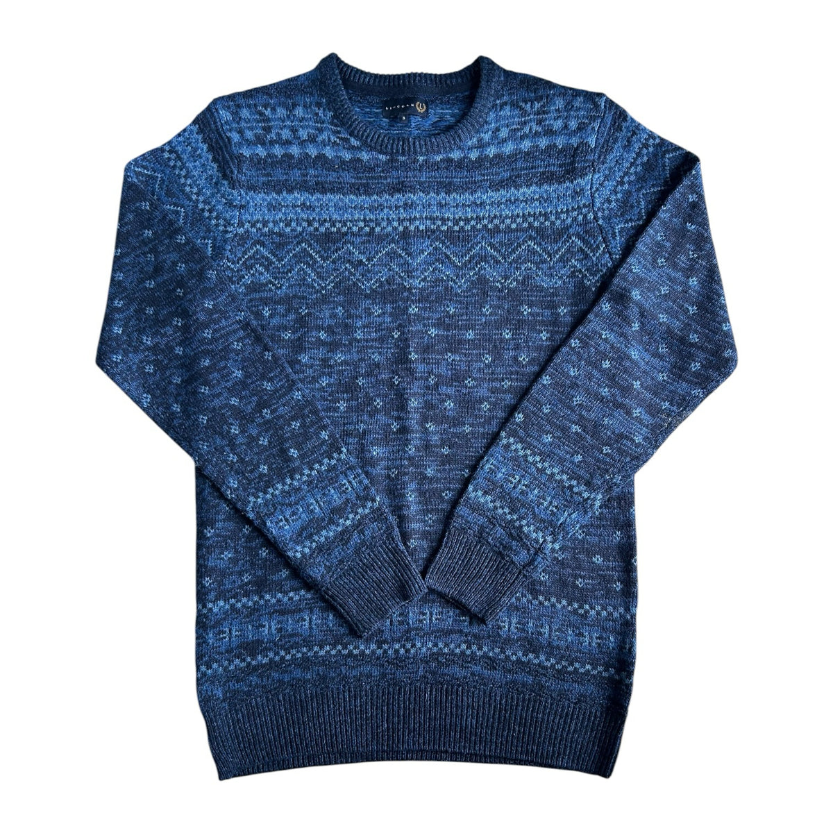 Small Lincoln Blue Knitted Jumper