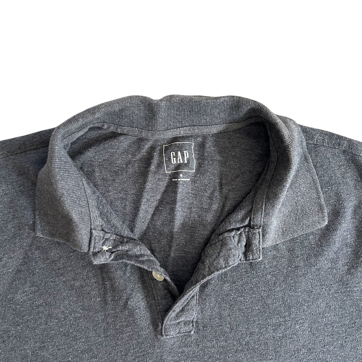 Small Gap Grey Polo Shirt