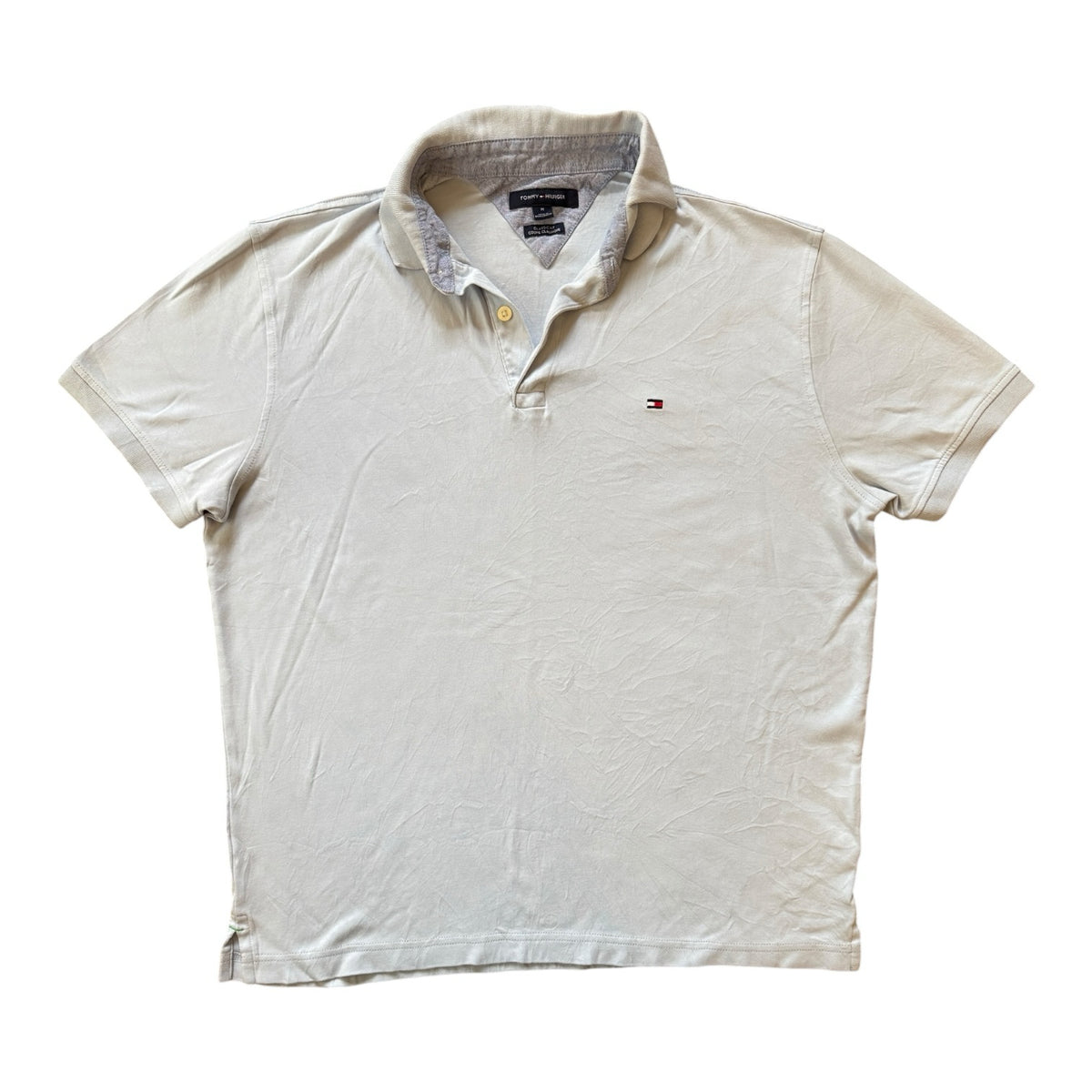 Medium Tommy Hilfiger Stretchy Light Blue Polo Shirt