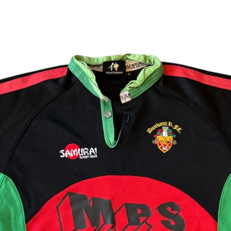 Medium Samurai Dunbant Black Rugby Shirt