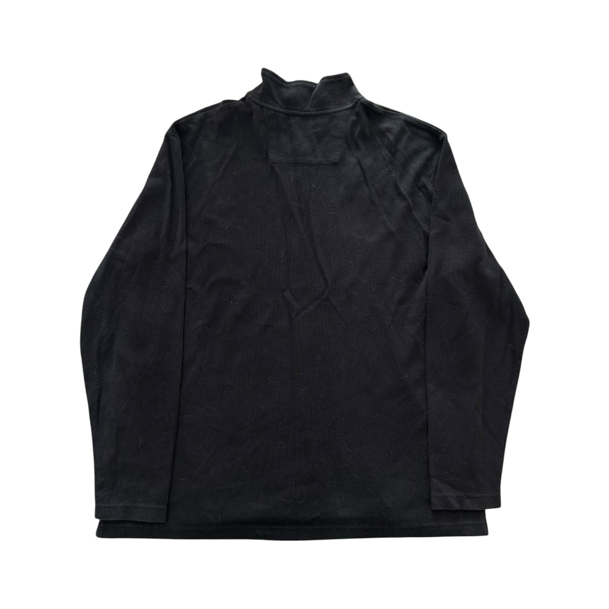 Extra large Chaps Black 1/4 Zip Jumper