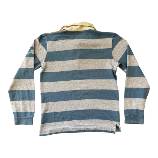 Medium Lee Blue And Navy Rugby Shirt