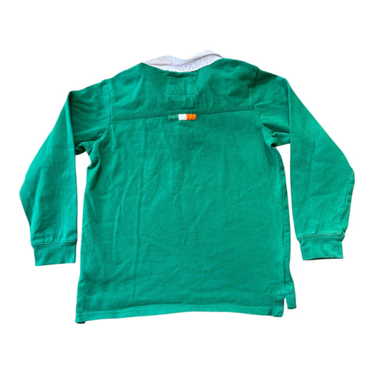 Aged 11-12 Rugby Heritage Signed Green Ireland Rugby Shirt