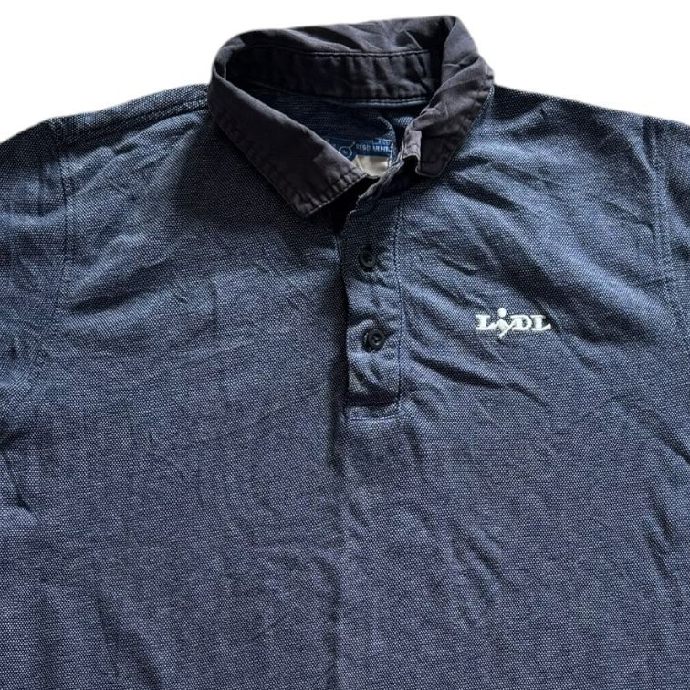 Medium Lidl Blue Polo Shirt