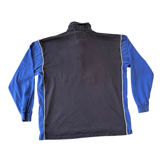 Extra large Cotton Traders 2005/06 Sale Sharks Navy Rugby Shirt