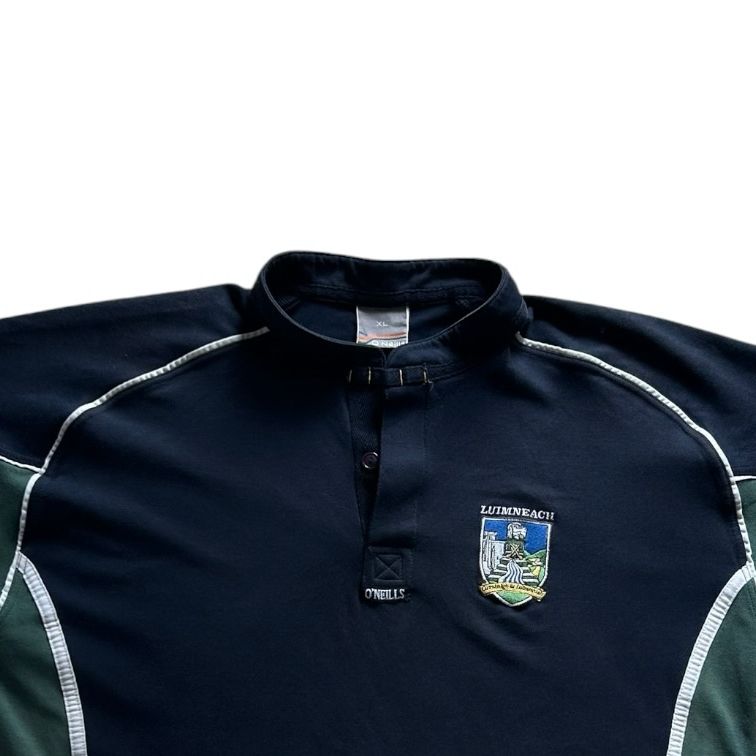 Extra large O’neills Black Limerick GAA Polo Shirt