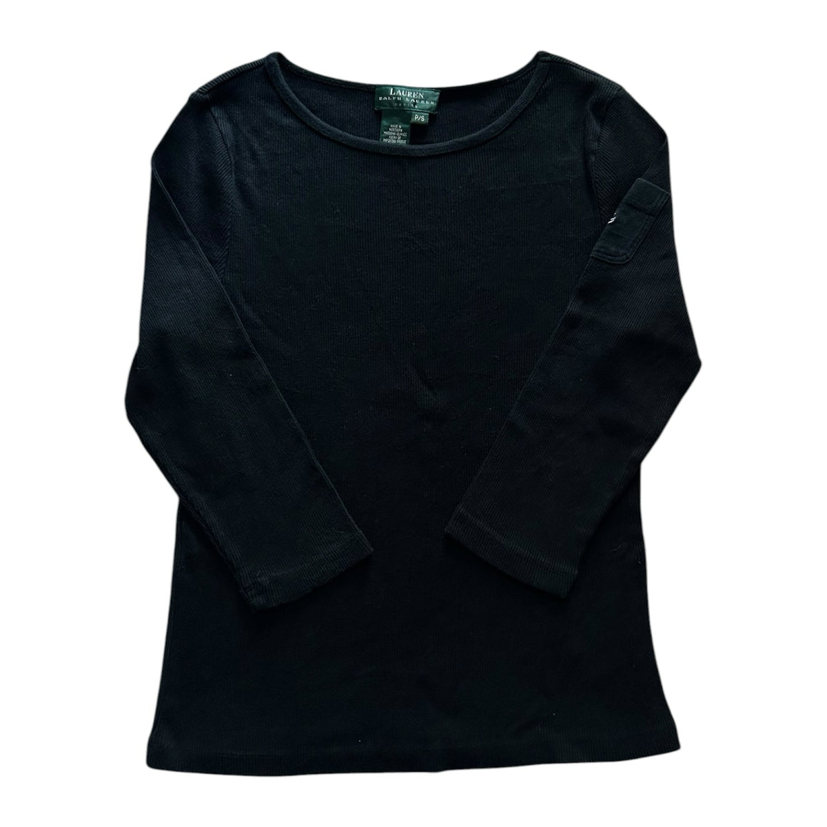 Woman's Small Ralph Lauren Black Thin Jumper
