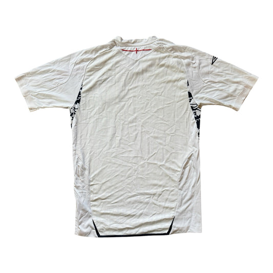 2007-09 Small White Umbro Football Shirt