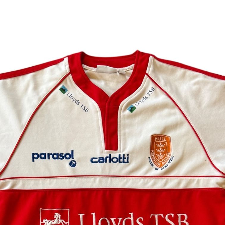 Small Carlotti White Hull Kingston Rovers Rugby Shirt