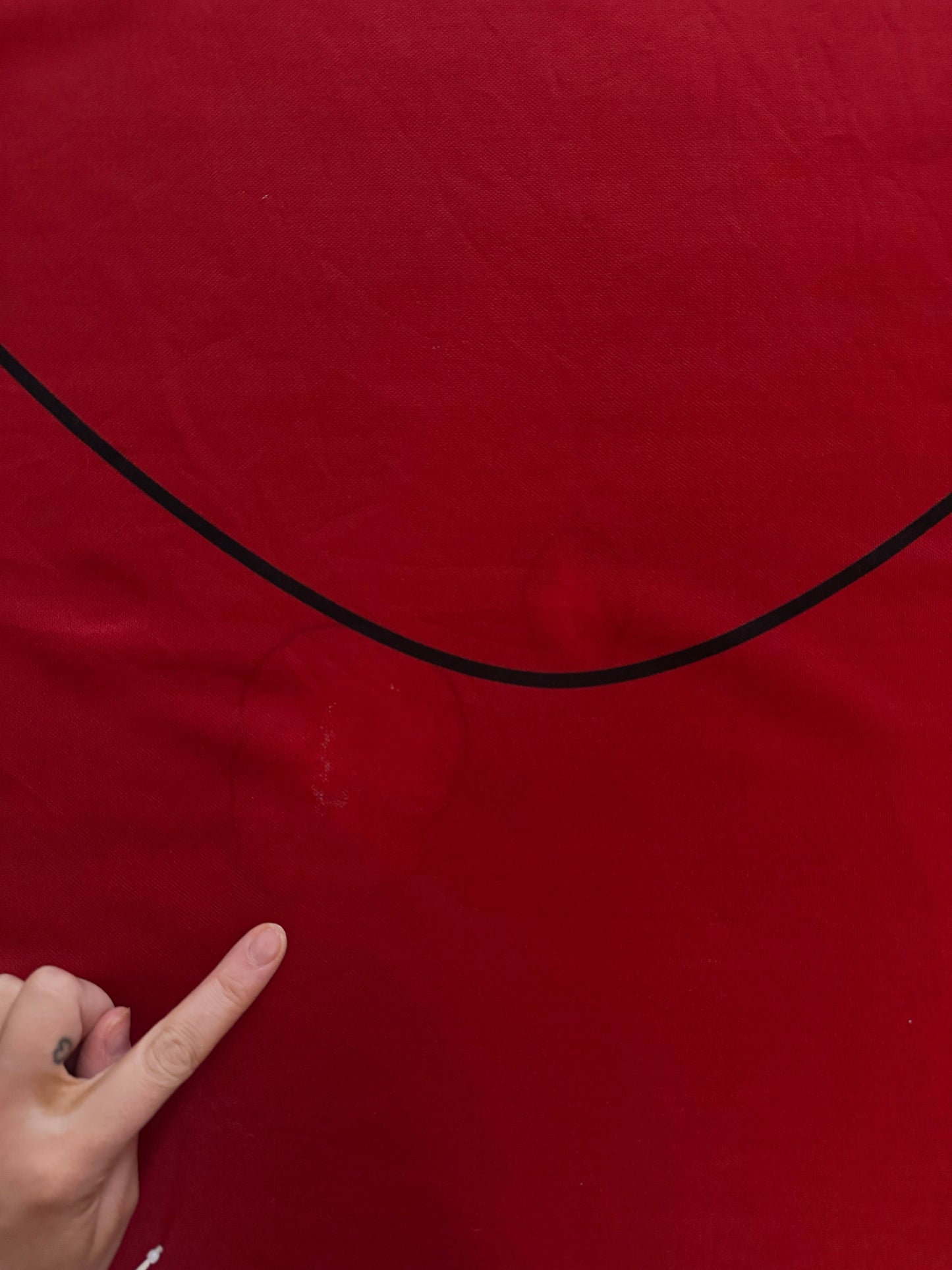 Large Canterbury Mackie Academy Red Sports Shirt