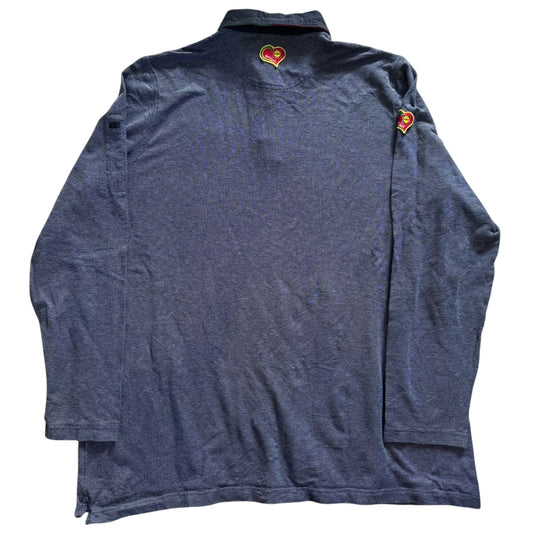 4XL Lidl Workwear Blue Long Sleeved Shirt
