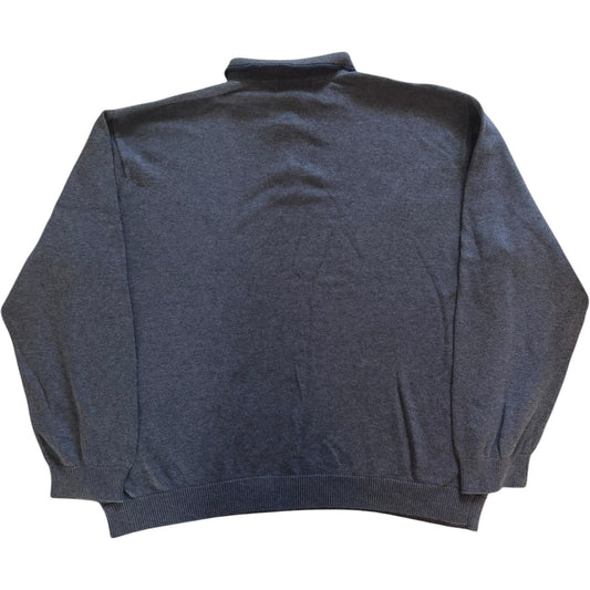 Extra Large Chaps Grey Knitted Jumper