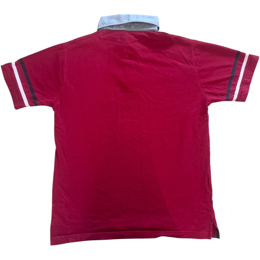 Large MC Knitman Red Polo Shirt