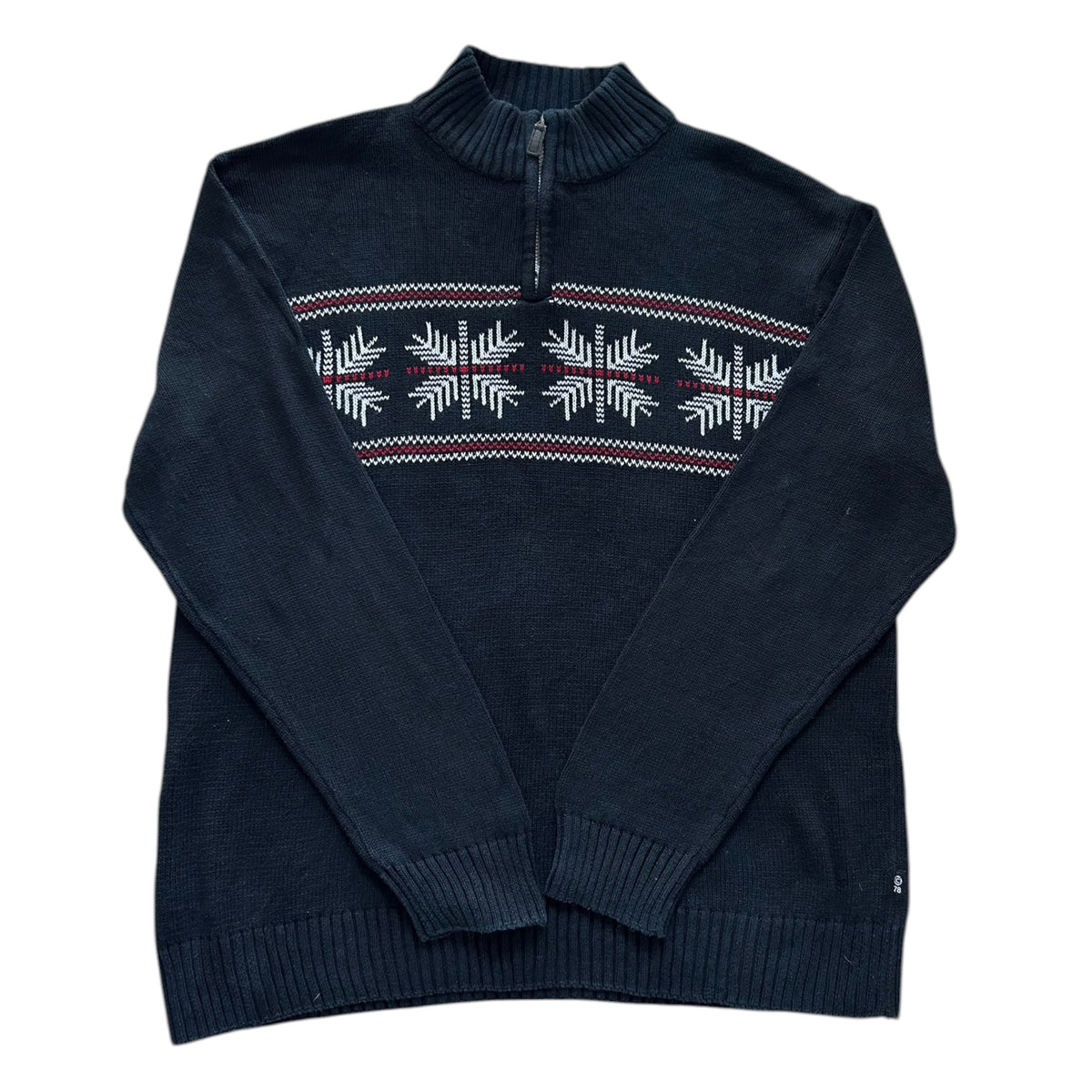 XXL Chaps Black 1/4 Zip